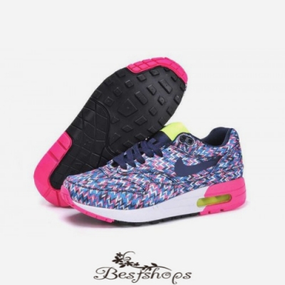 Nike Air Max 90 Women shoes Blue Purple Pink BSNK298760