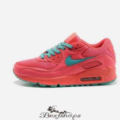 Nike Air Max 90 Women shoes Red Blue BSNK287520