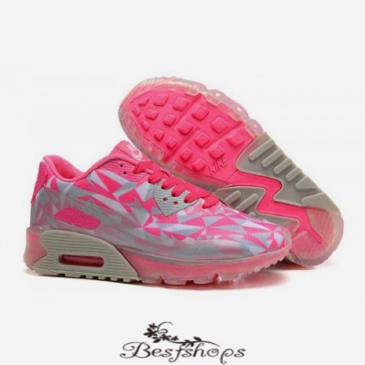 Nike Air Max 90 women Hyperfuse Colorful Pink White BSNK685470
