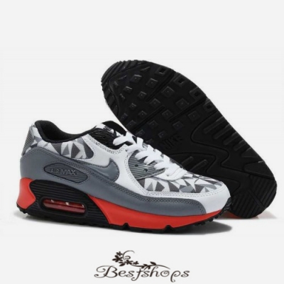 Nike Air Max 90 Women Hot Selling Lime red BSNK686610