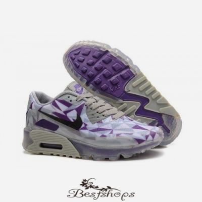 Nike Air Max 90 women Hyperfuse Colorful Gray Purple BSNK887710