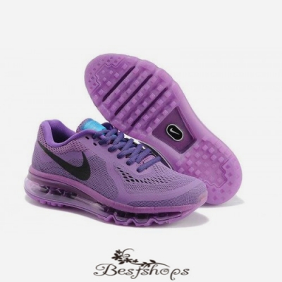 Nike Air Max 2014 Purple Black Women BSNK185784