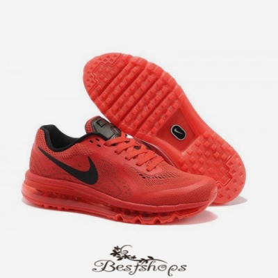Nike Air Max 2014 Red and black Women BSNK365847
