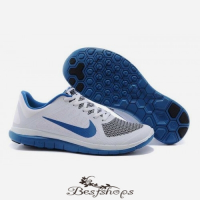 Nike Free 4.0 v4 White Blue Army 500493