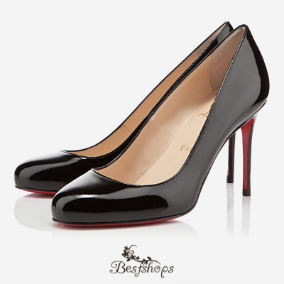 Fifi 85mm Black Patent Leather BSCL900182