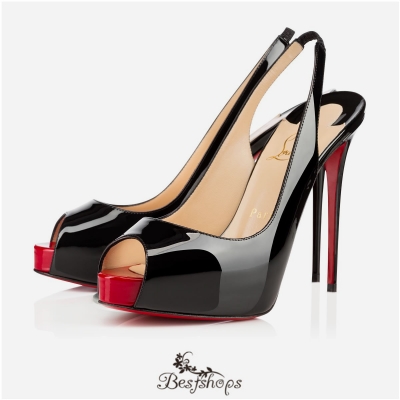 Private Number 120mm Black Red Patent Leather BSCL744632