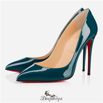 Pigalle Follies 100mm Lagune Patent Leather BSCL845622