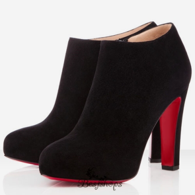 Vicky Booty 120mm Ankle Boots Black BSCL3849911